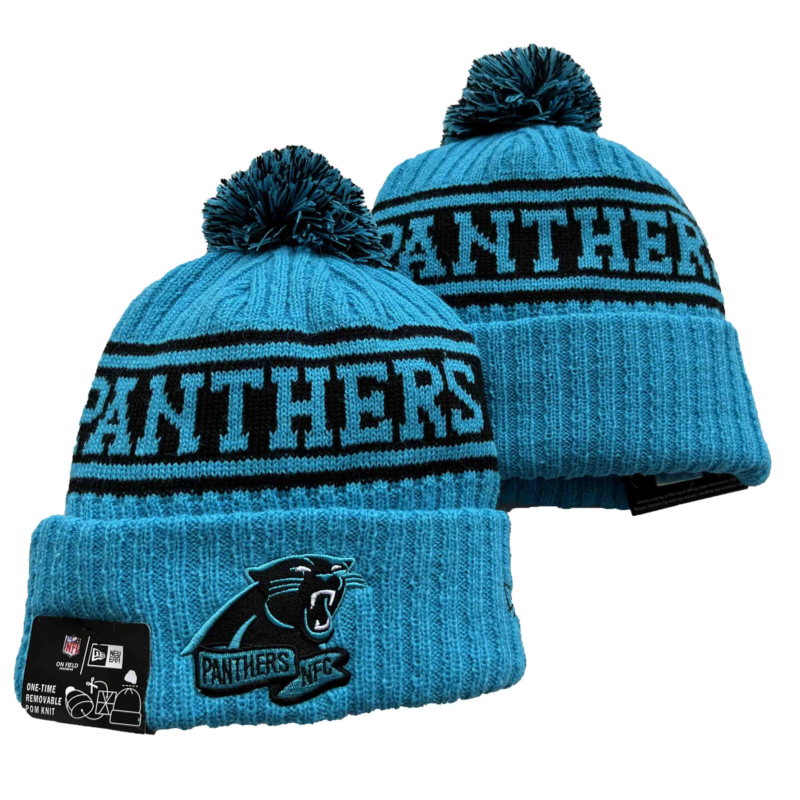 Carolina Panthers Knit Hats 095